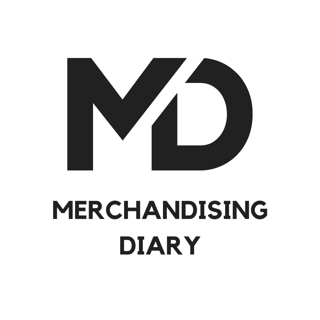 merchandising diary logo